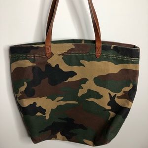 Madewell Camo Canvas Tote